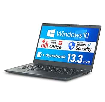 東芝dynabook G83/M　軽量ノートパソコン Amazon.co.jp: 【整備済み品】軽量薄型 ノートパソコンdynabook
